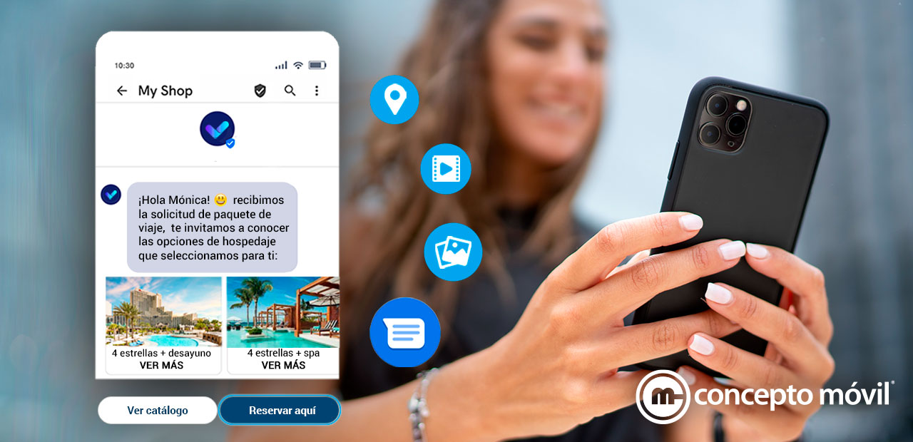 mensajes RCS seguros