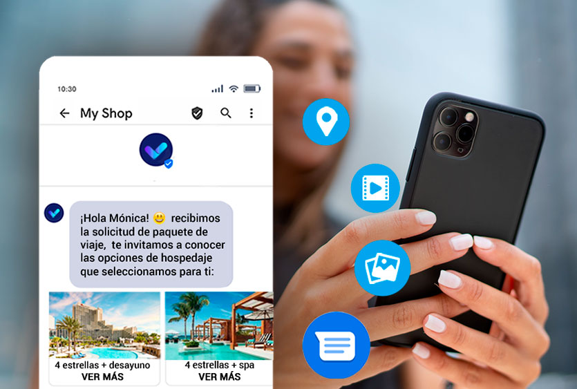 Mensajes RCS seguros entre iOS y Android