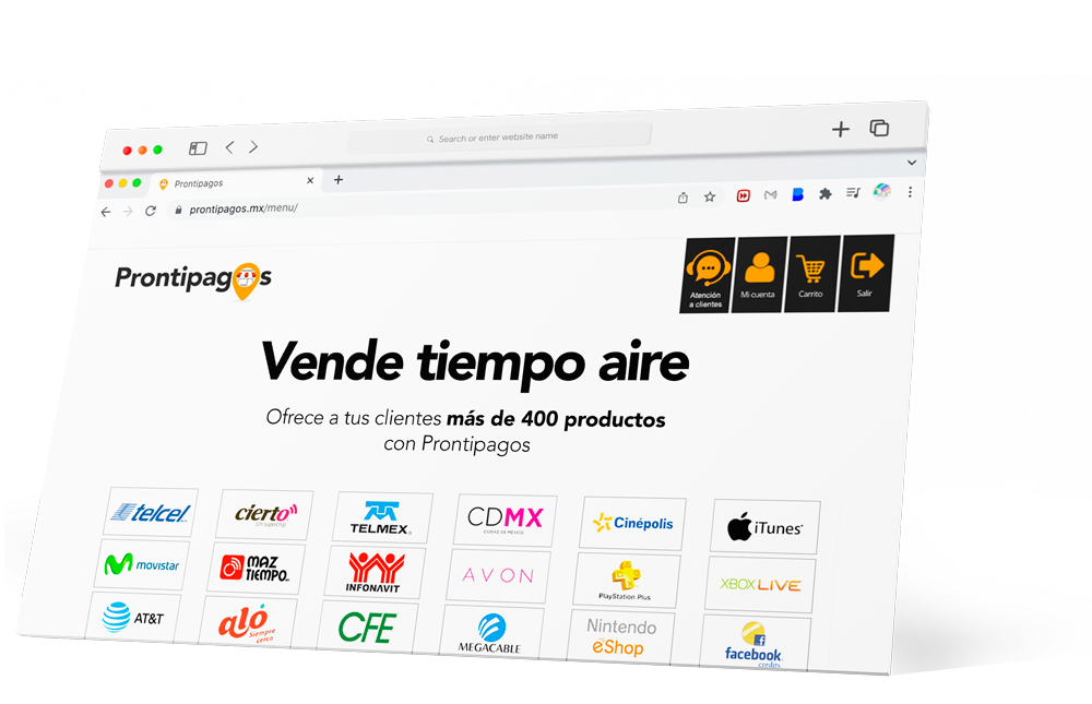 plataforma prontipagos con broadcasterbot