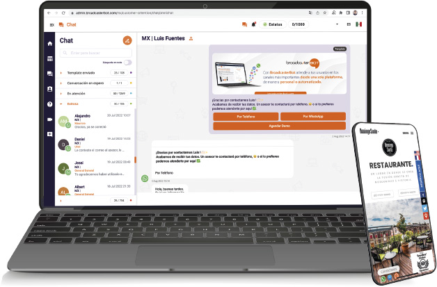 plataforma prontipagos con broadcasterbot