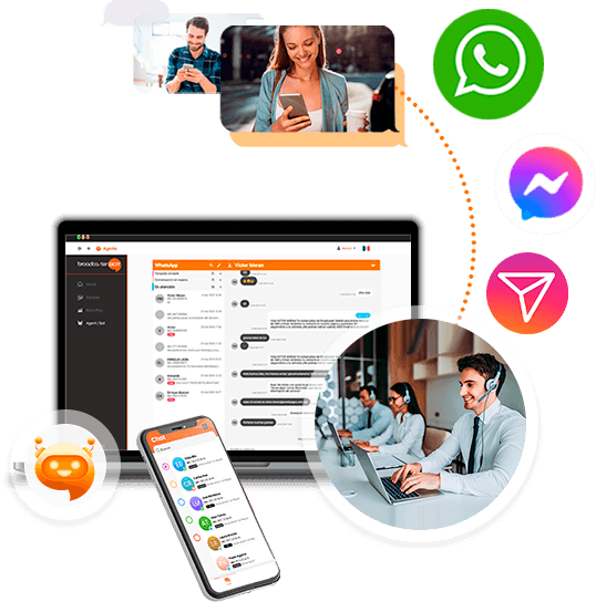 Plataforma conversacional BroadcasterBot