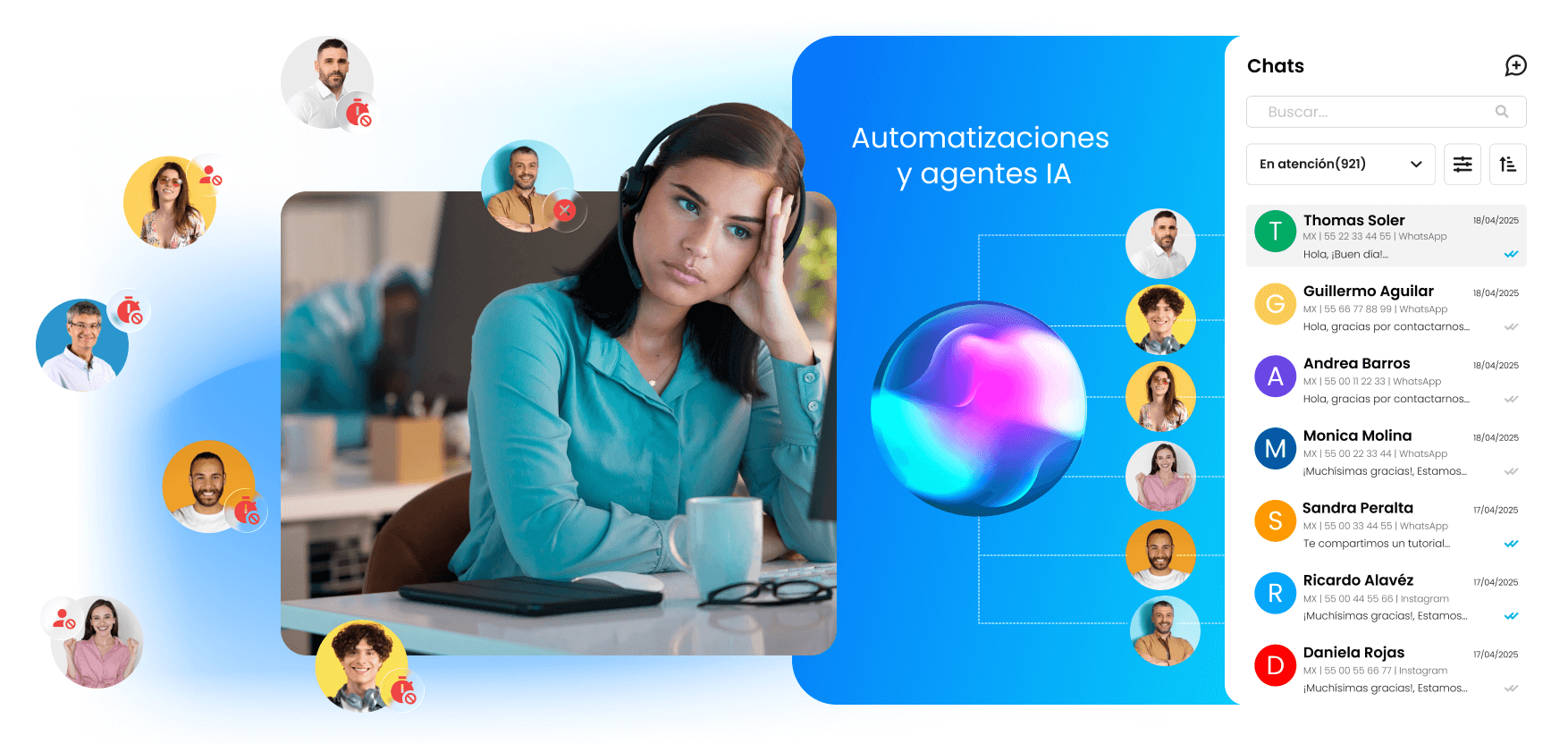 Automações e agentes IA