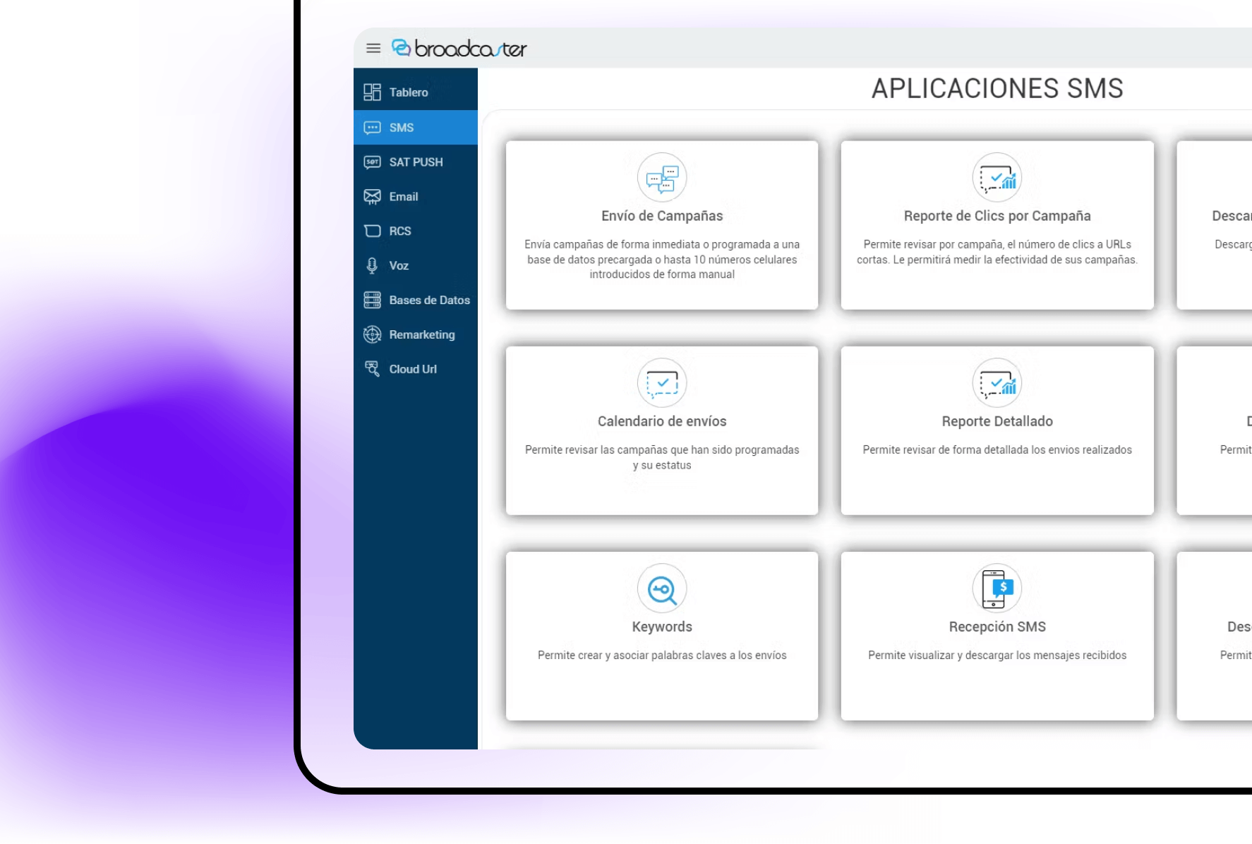 Painel Broadcaster