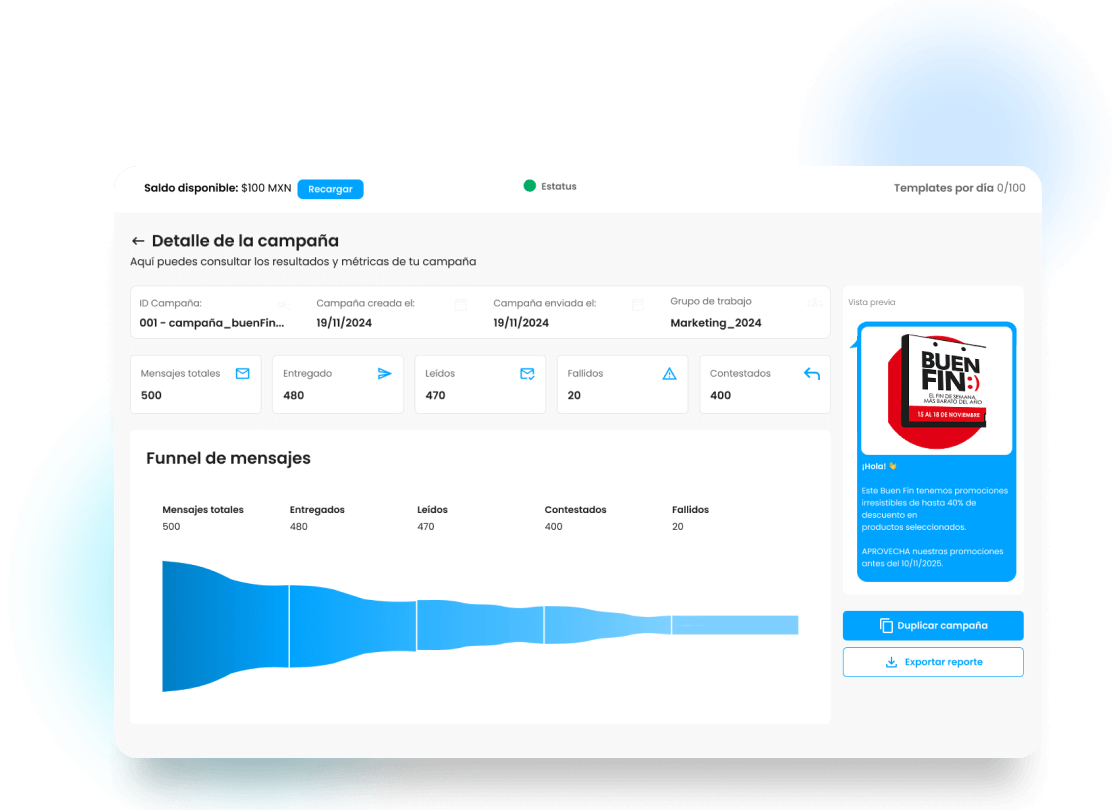 Campañas masivas inteligentes